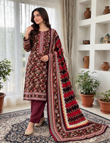 NISHAT PREMIUM PRINTED LINEN 3PC A7
