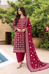 NISHAT PREMIUM PRINTED LINEN 3PC N1