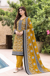 NISHAT PREMIUM PRINTED LINEN 3PC N8